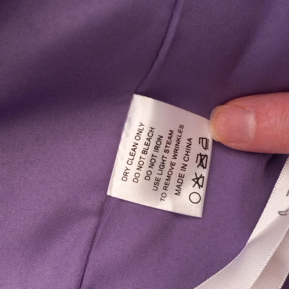 Azazie A26 Purple Evening Gown NEW - Picture 13 of 13